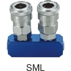 THB SML Quick Coupler - Manifold / Multi Coupling (Straight 2-Way) | THB by KHM Megatools Corp. THB SML Quick Coupler - Manifold / Multi Coupling (Straight 2-Way) | THB by KHM Megatools Corp.